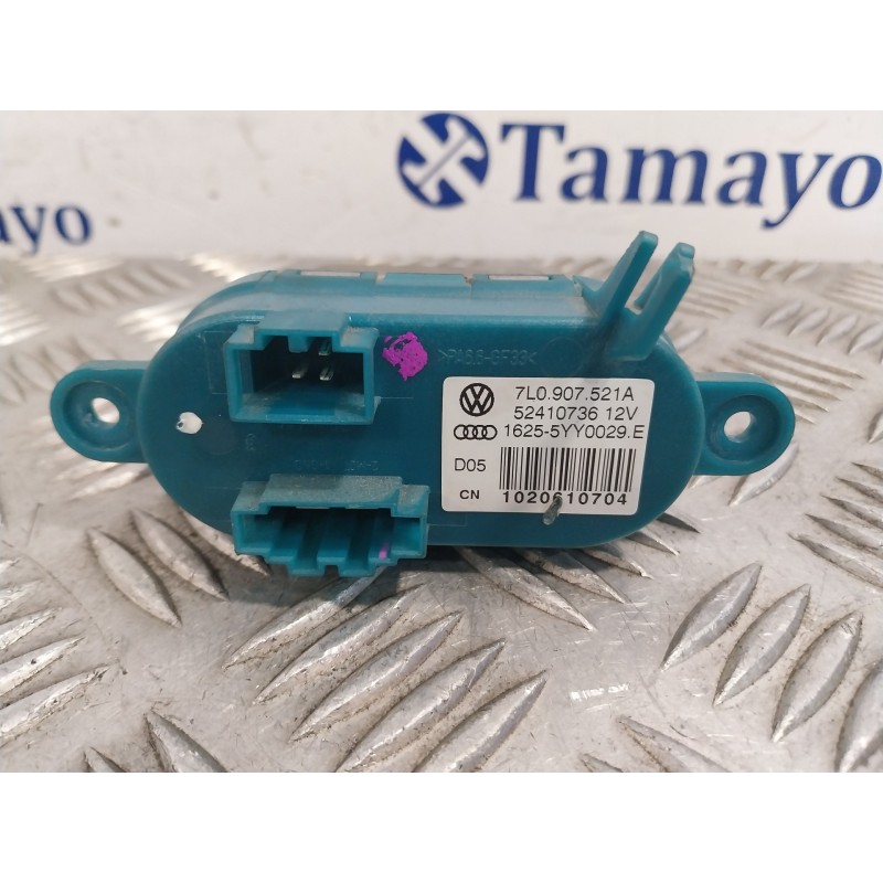 Recambio de resistencia calefaccion para audi q7 (4l) 3.0 v6 24v tdi referencia OEM IAM 7L0907521A 16255YY0029 52410736
