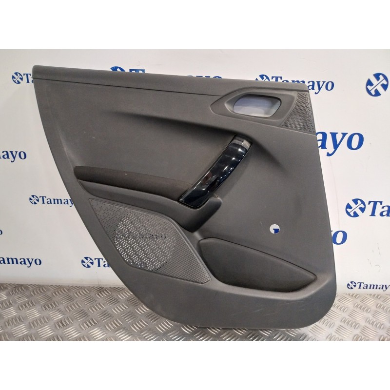 Recambio de guarnecido puerta trasera izquierda para peugeot 208 referencia OEM IAM 96763548ZD 491100129639 491100129542