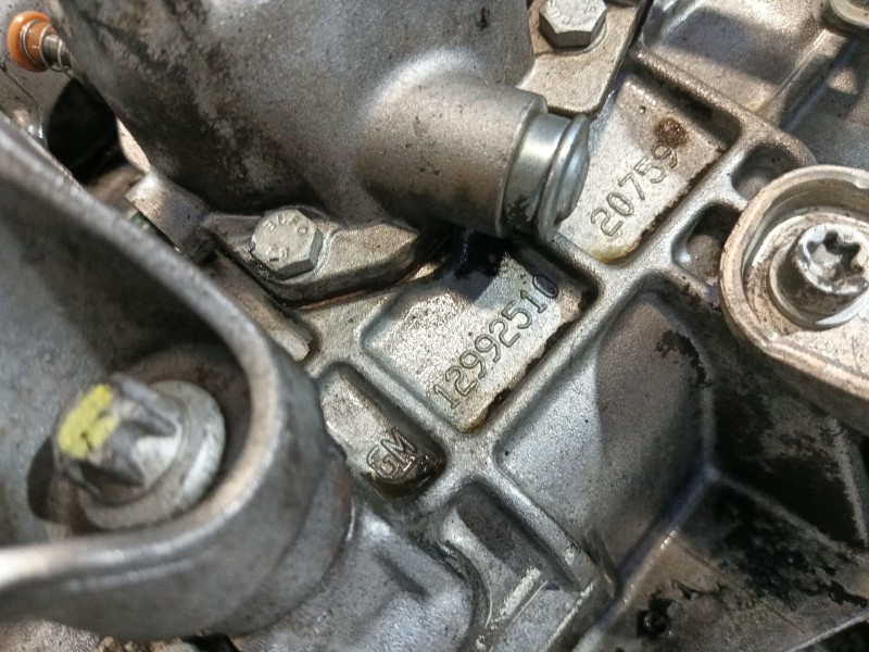 Recambio de caja cambios para opel corsa c corsa c referencia OEM IAM A16522F17W355  12992510