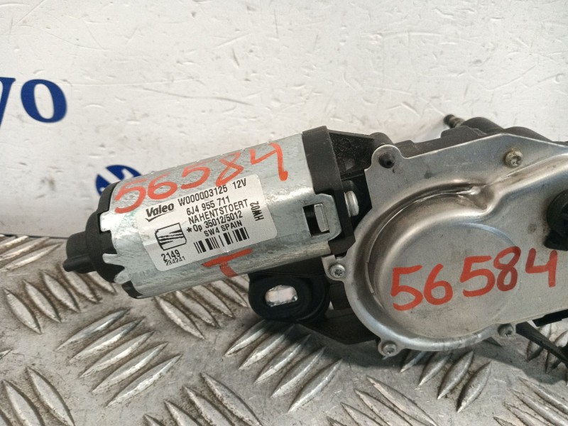 Recambio de motor limpia trasero para seat ibiza sc (6j1) 1.9 tdi referencia OEM IAM 6J4955711  W000003125