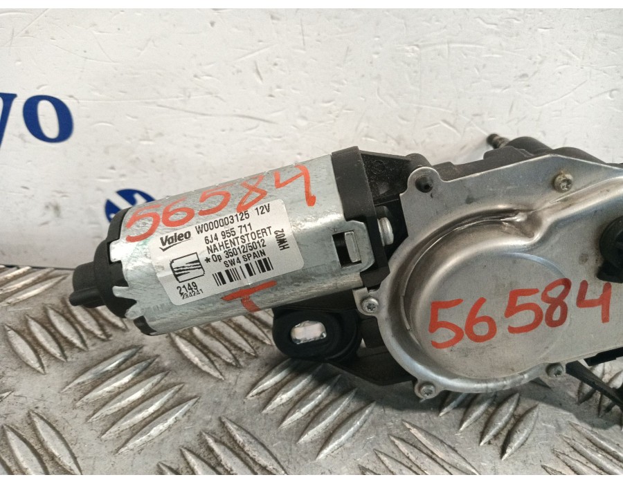 Recambio de motor limpia trasero para seat ibiza sc (6j1) 1.9 tdi referencia OEM IAM 6J4955711  W000003125