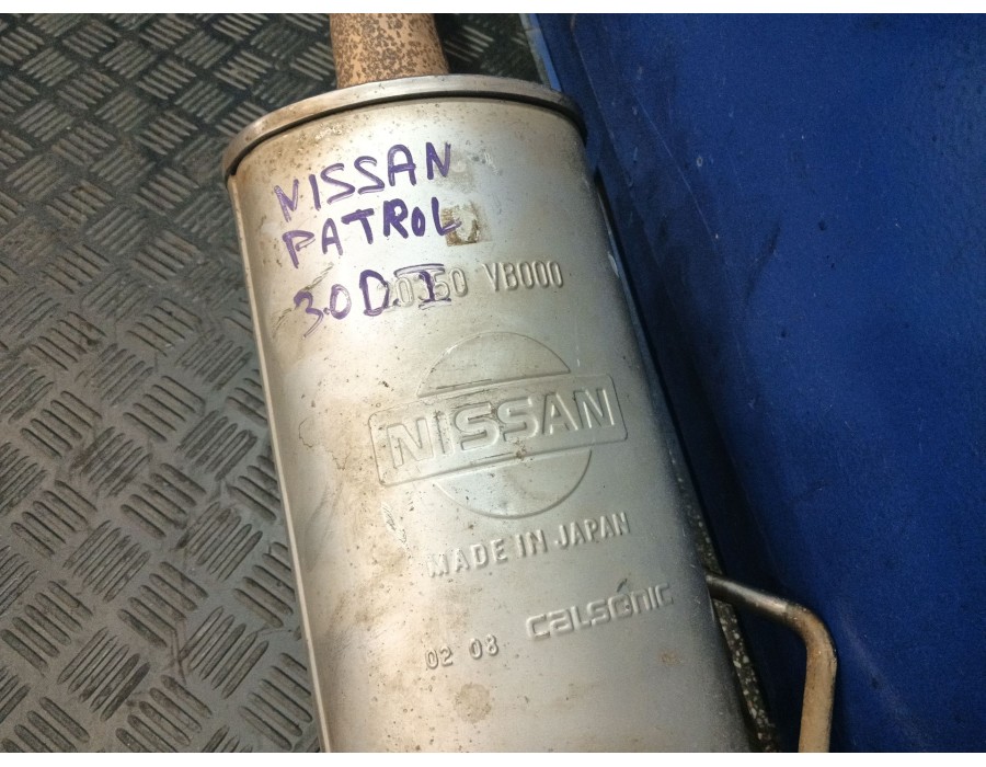 Recambio de tubo escape trasero para nissan patrol gr (y61) 3.0 16v turbodiesel cat referencia OEM IAM 20350VB000  