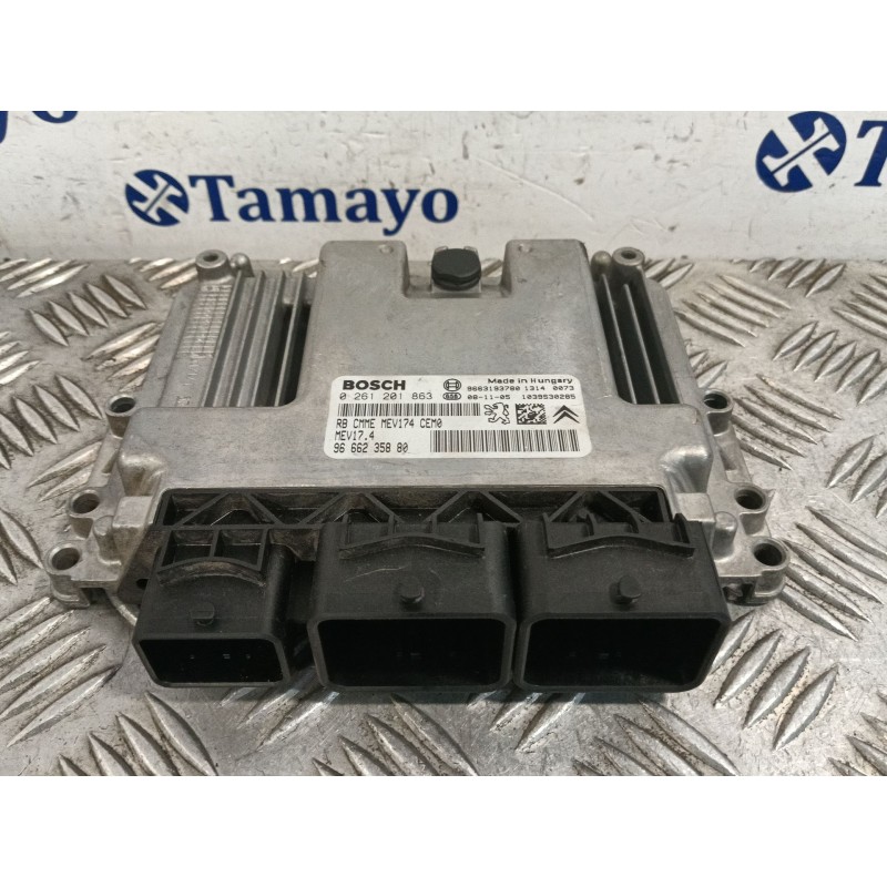 Recambio de centralita motor uce para peugeot 207/207+ (wa_, wc_) 1.4 16v referencia OEM IAM 0261201863 9663193780 9666235880