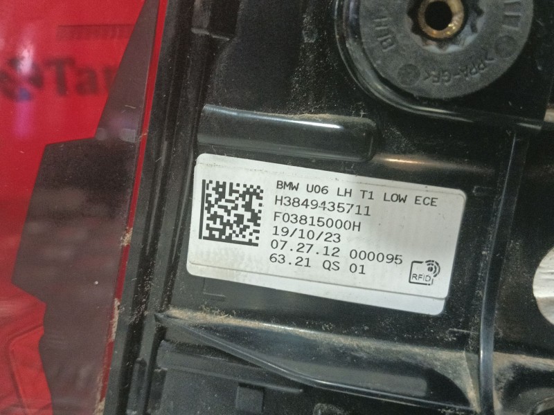 Recambio de piloto trasero izquierdo para bmw 2 active tourer (u06) 220i mild hybrid referencia OEM IAM 63218494357  H3849435711