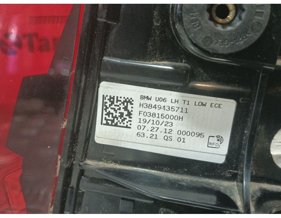 Recambio de piloto trasero izquierdo para bmw 2 active tourer (u06) 220i mild hybrid referencia OEM IAM 63218494357  H3849435711