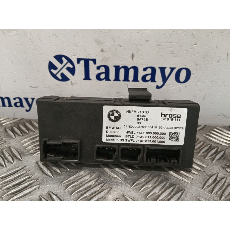 Recambio de modulo electronico para bmw 2 active tourer (u06) 220i mild hybrid referencia OEM IAM 5A74B11 D80788 E41015111