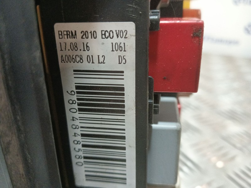 Recambio de caja reles / fusibles para citroën c3 iii (sx) 1.6 bluehdi 75 referencia OEM IAM A006C801L2  
