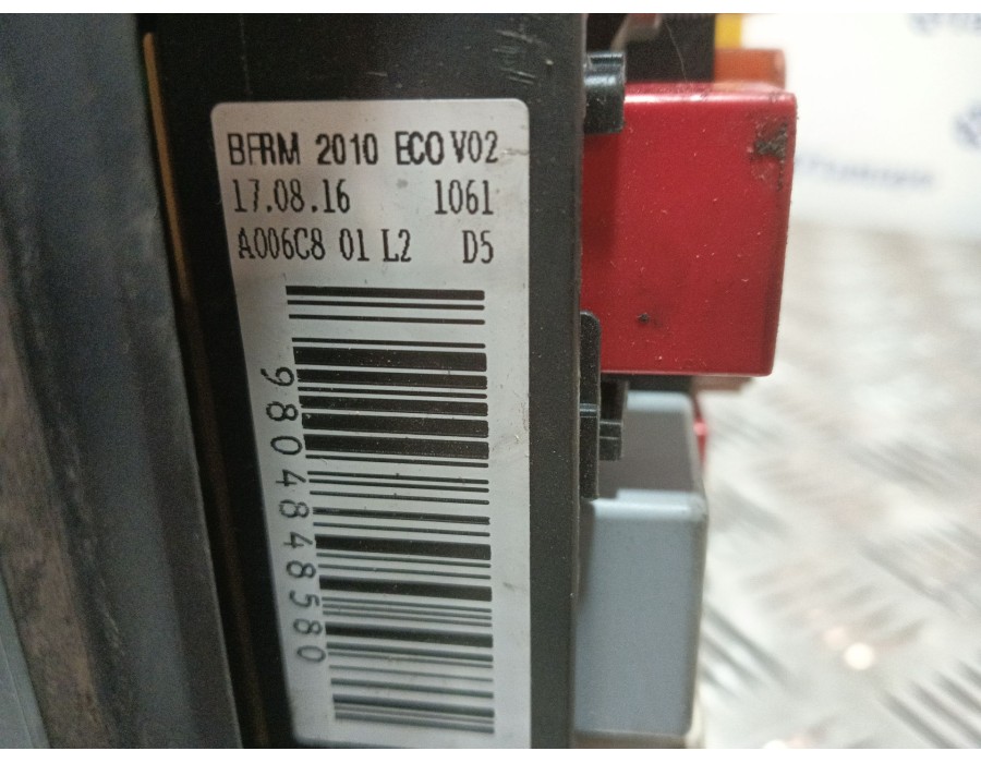 Recambio de caja reles / fusibles para citroën c3 iii (sx) 1.6 bluehdi 75 referencia OEM IAM A006C801L2  