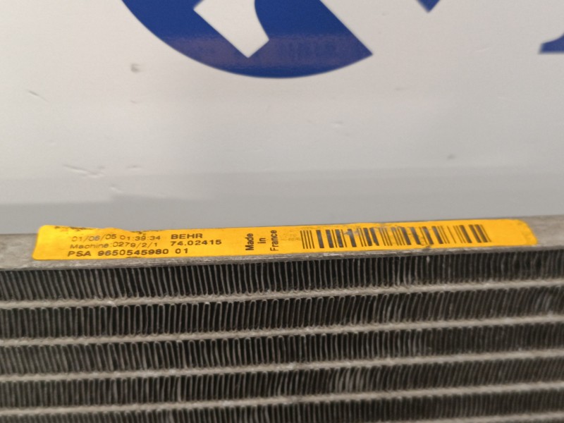 Recambio de condensador / radiador aire acondicionado para citroën c4 berlina 1.6 16v cat (nfu / tu5jp4) referencia OEM IAM 9650