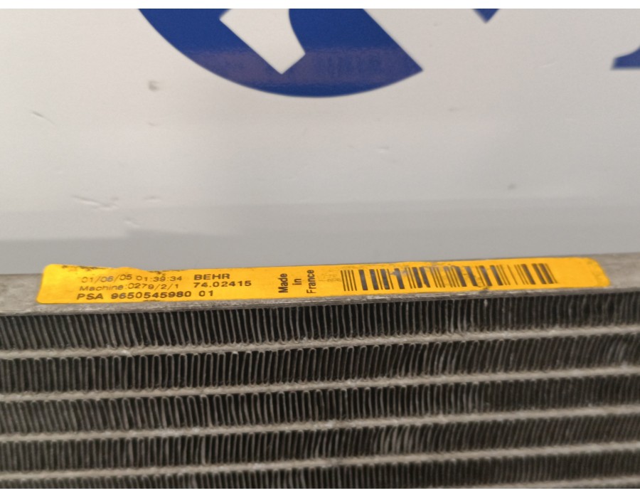 Recambio de condensador / radiador aire acondicionado para citroën c4 berlina 1.6 16v cat (nfu / tu5jp4) referencia OEM IAM 9650