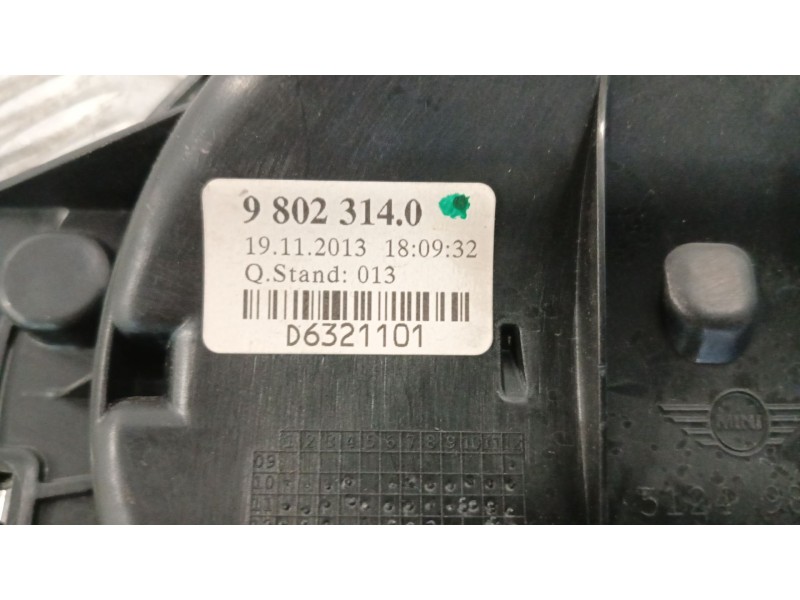 Recambio de maneta exterior porton para mini mini countryman (r60) one d referencia OEM IAM 51249802314 D6321101 98023140