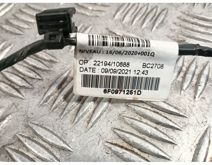 Recambio de sensor aparcamiento trasero para seat ibiza v (kj1, kjg) 1.5 tsi referencia OEM IAM 6F0971251D  