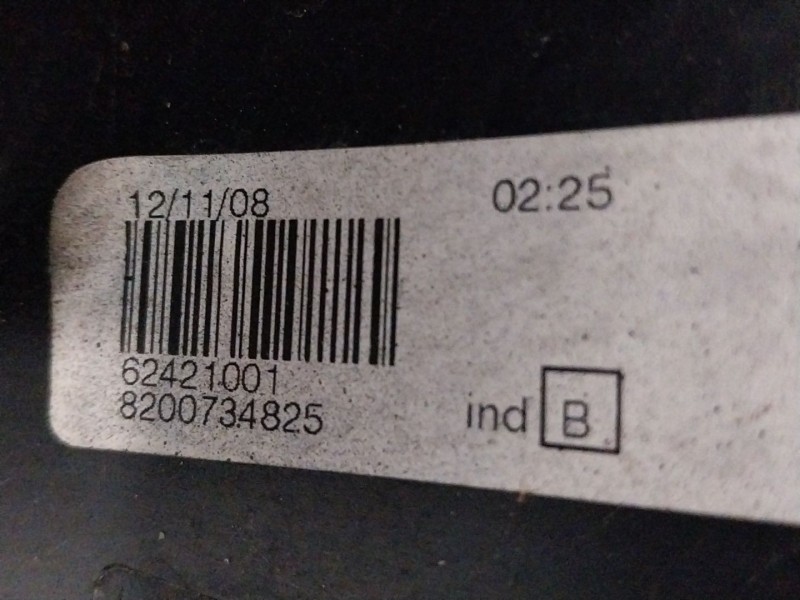 Recambio de piloto trasero izquierdo para dacia sandero 1.2 16v referencia OEM IAM 8200734825  62421001