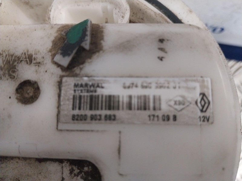 Recambio de aforador para dacia sandero 1.2 16v referencia OEM IAM 8200903683  