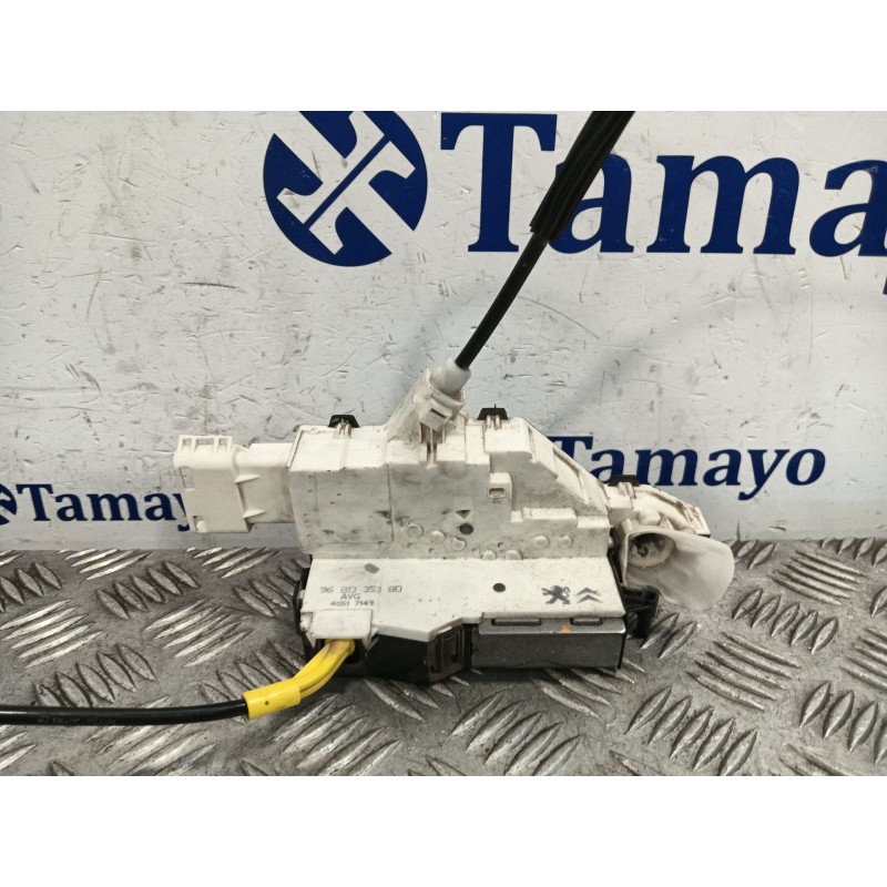 Recambio de cerradura puerta delantera izquierda para peugeot expert tepee (vf3x_) 2.0 hdi 120 referencia OEM IAM 9681335380  