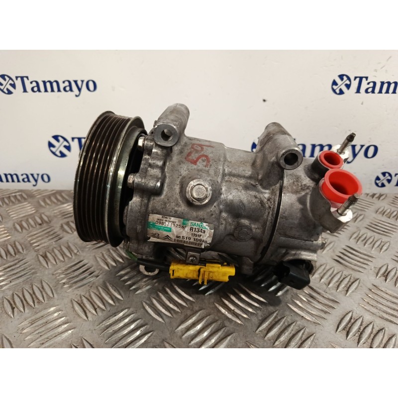 Recambio de compresor aire acondicionado para peugeot 307 (3a/c) 1.6 hdi 110 referencia OEM IAM 9651910980  