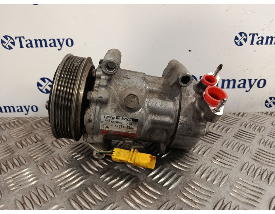 Recambio de compresor aire acondicionado para peugeot 207 sw (wk_) 1.6 hdi referencia OEM IAM SD6V121450  9655191680