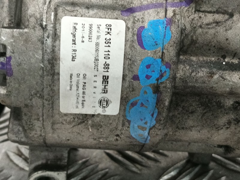 Recambio de compresor aire acondicionado para audi a6 c6 (4f2) 3.0 tdi quattro referencia OEM IAM 8FK351110881  