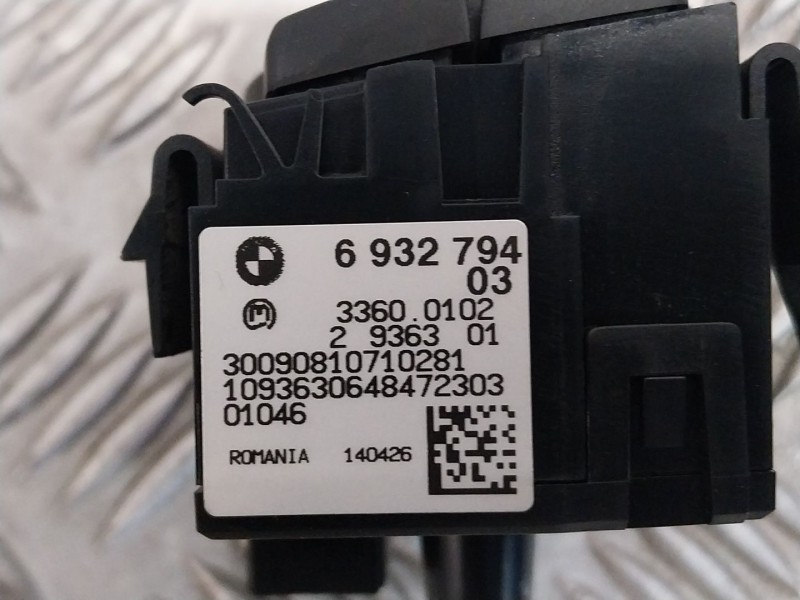 Recambio de mando luces para bmw serie 1 berlina (e81/e87) 2.0 turbodiesel cat referencia OEM IAM 693279403  33600102