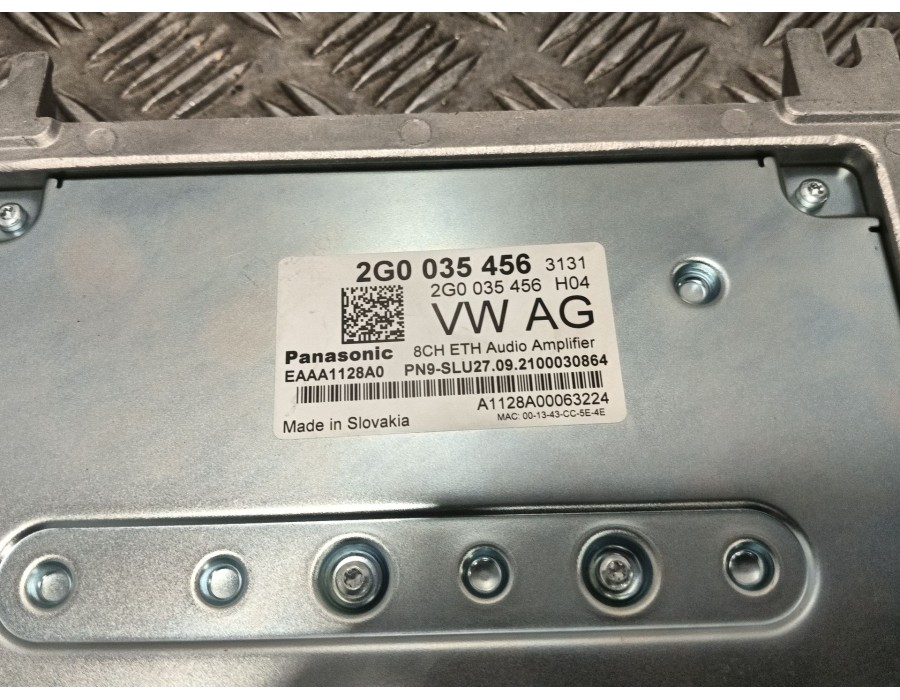 Recambio de centralita motor uce para seat ibiza v (kj1, kjg) 1.5 tsi referencia OEM IAM 2G0035456  