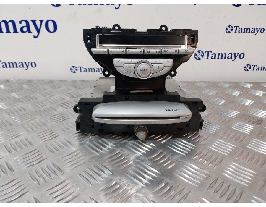 Recambio de sistema audio / radio cd para mini mini (r56) 1.4 16v cat referencia OEM IAM 6512345269701  3452697