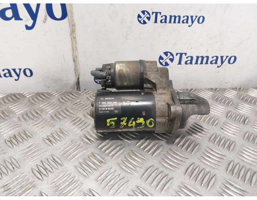 Recambio de motor arranque para mazda 2 berlina (dy) 1.4 diesel cat referencia OEM IAM F002G20485  31100M86J00