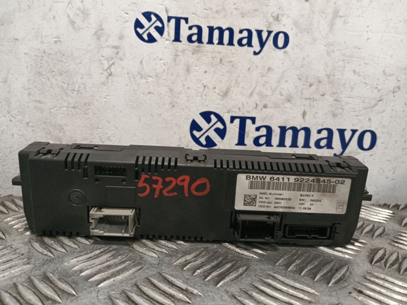 Recambio de mando climatizador para bmw serie 1 berlina (e81/e87) 2.0 turbodiesel cat referencia OEM IAM 6411922454502  A2C53388
