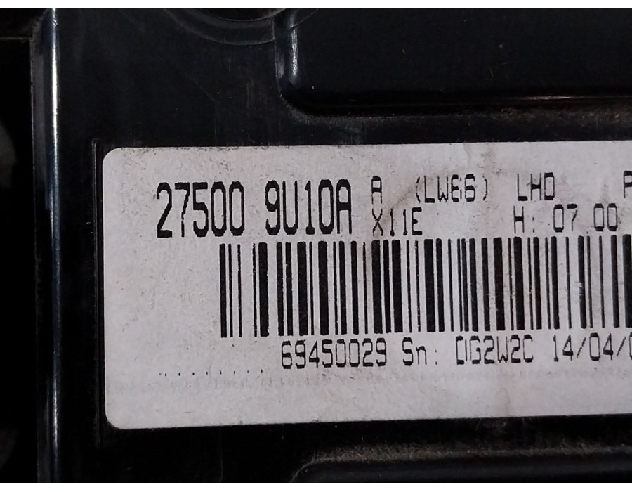 Recambio de mando climatizador para nissan note (e11e) 1.5 dci turbodiesel cat referencia OEM IAM 275009U10A  69450029