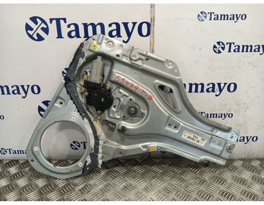 Recambio de elevalunas trasero derecho para kia sportage 2.0 crdi referencia OEM IAM 824801F000  