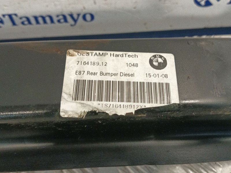 Recambio de refuerzo paragolpes trasero para bmw serie 1 berlina (e81/e87) 1.6 16v cat referencia OEM IAM 716418912  