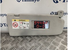 Recambio de parasol derecho para seat alhambra (710, 711) 2.0 tdi referencia OEM IAM 7N08575522F4  