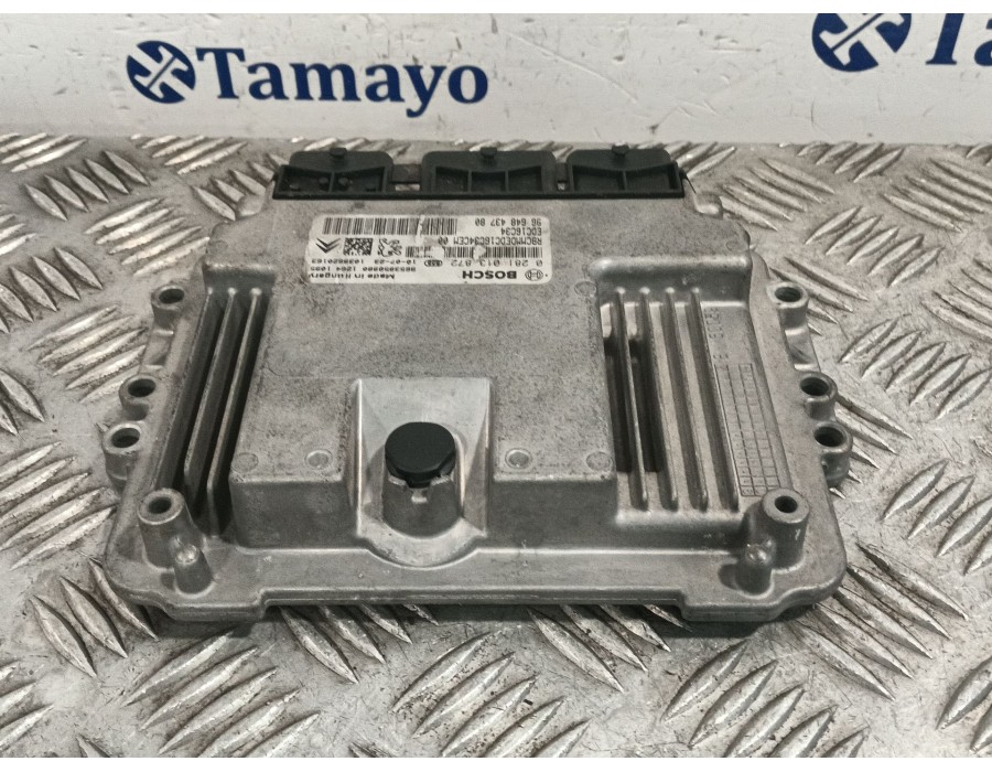 Recambio de centralita motor uce para peugeot partner monospace (5_, g_) 1.6 hdi 90 referencia OEM IAM 0281013872 1039S0163 9653