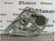 Recambio de elevalunas trasero izquierdo para volkswagen polo iv (9n_, 9a_) 1.4 16v referencia OEM IAM 6Q4839401F  