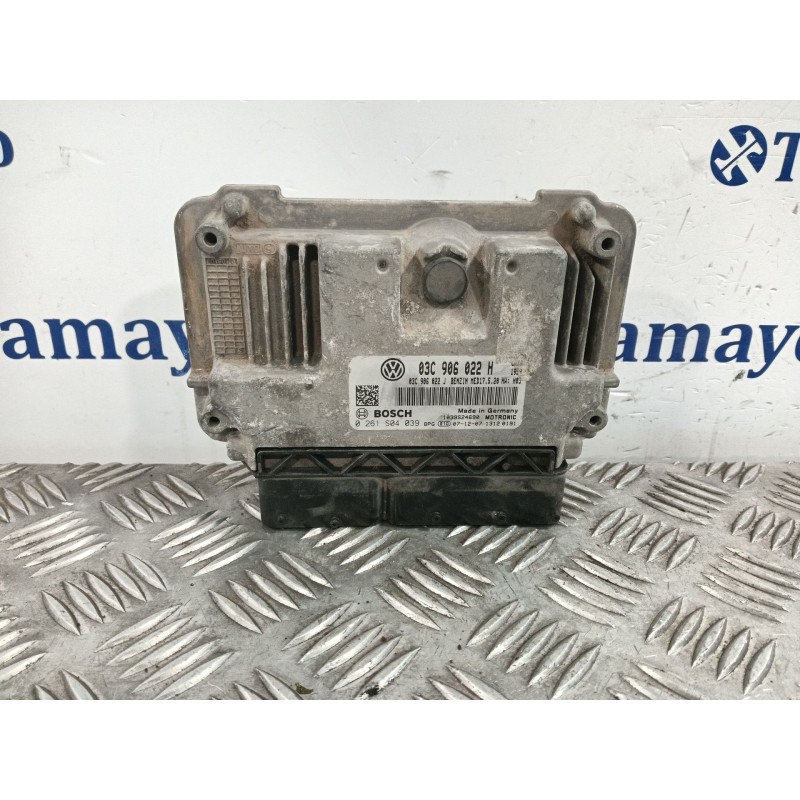 Recambio de centralita motor uce para volkswagen eos (1f7, 1f8) 1.4 tsi referencia OEM IAM 03C906022H  0261S04039