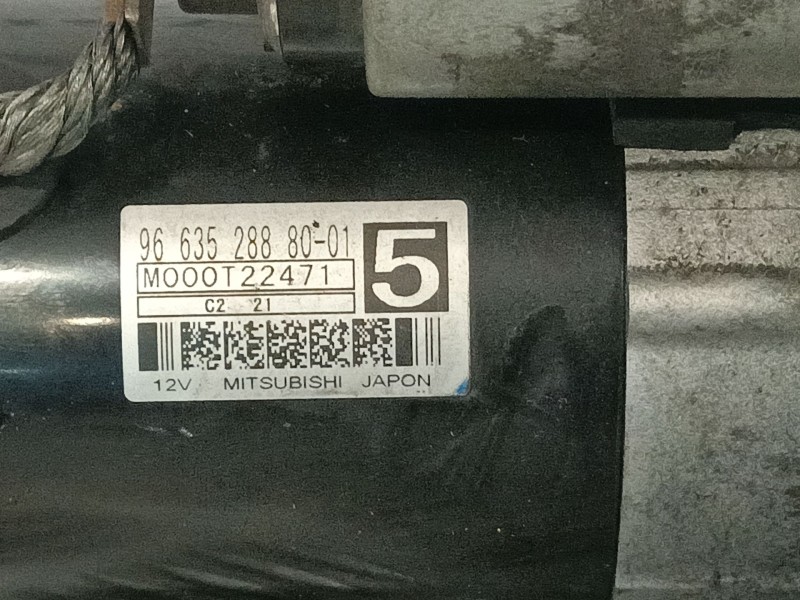 Recambio de motor arranque para peugeot 308 i (4a_, 4c_) 1.6 hdi referencia OEM IAM 9663528880  M000T22471