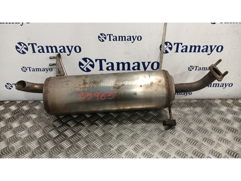 Recambio de tubo escape trasero para kia rio 1.2 cat referencia OEM IAM   