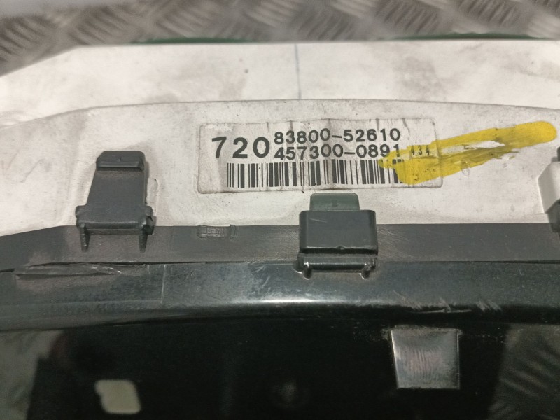 Recambio de cuadro instrumentos para toyota yaris (ncp1/nlp1/scp1) referencia OEM IAM 8380052610  4573000891