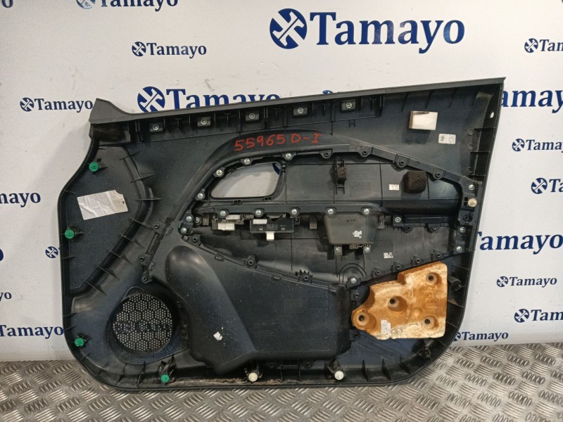Recambio de guarnecido puerta delantera izquierda para kia rio 1.2 cat referencia OEM IAM 823301W010  