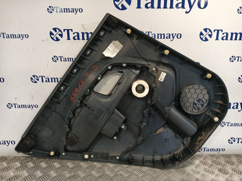 Recambio de guarnecido puerta trasera derecha para kia rio 1.2 cat referencia OEM IAM 833401W000  
