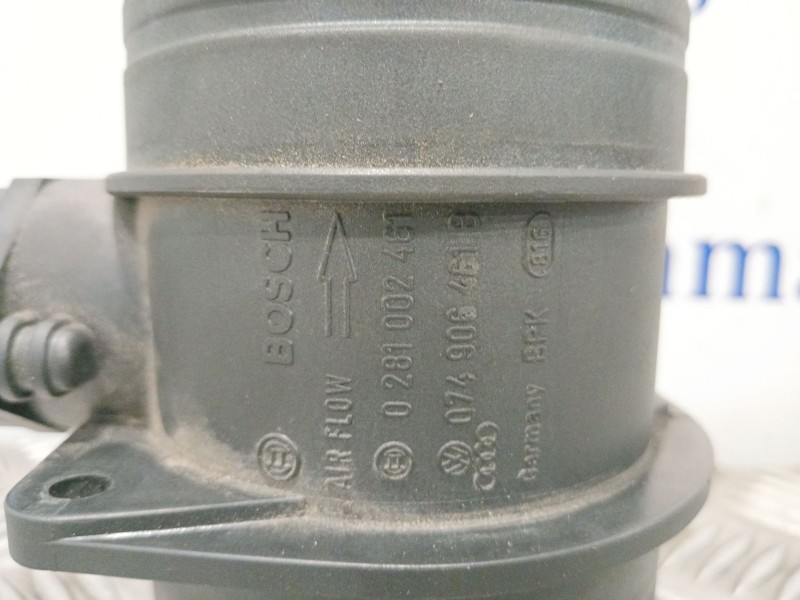 Recambio de caudalimetro para volkswagen golf plus v (5m1, 521) 2.0 tdi 16v referencia OEM IAM 0261002461  074906461B