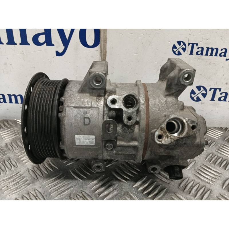 Recambio de compresor aire acondicionado para toyota auris 2.0 d-4d cat referencia OEM IAM GE4472601257  5SE12C