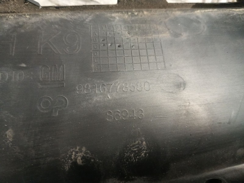 Recambio de moldura para opel combo furgoneta/monovolumen (k9) 1.5 d referencia OEM IAM 9816778580  