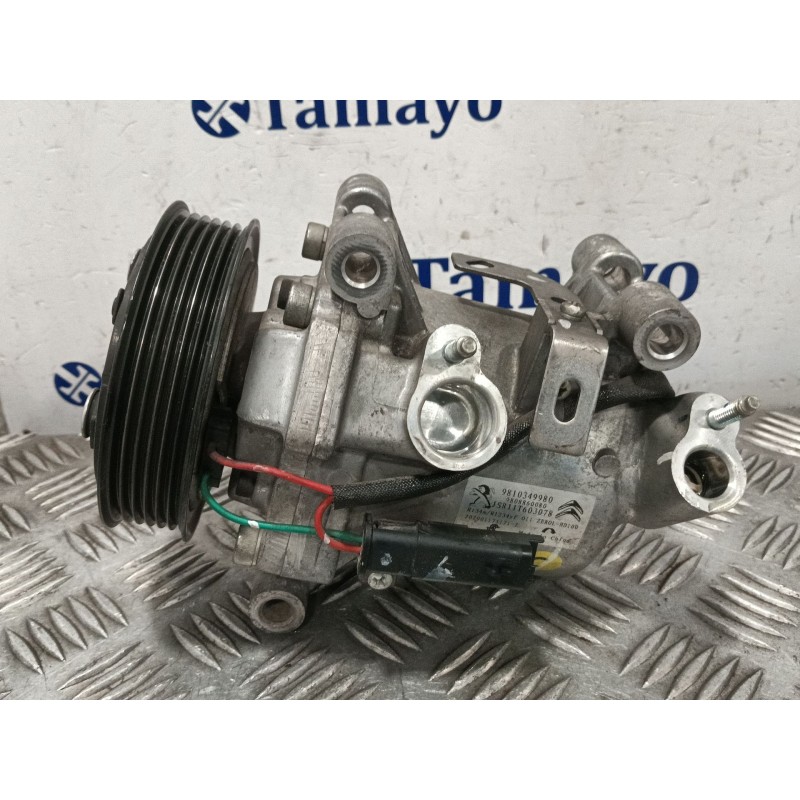 Recambio de compresor aire acondicionado para opel combo furgoneta/monovolumen (k9) 1.5 d referencia OEM IAM 9810349980  