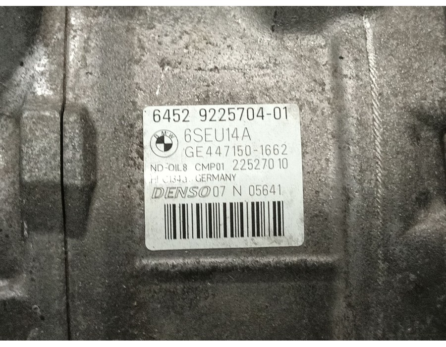 Recambio de compresor aire acondicionado para bmw x3 (f25) xdrive 20 d referencia OEM IAM 6452922570401  GE4471501662