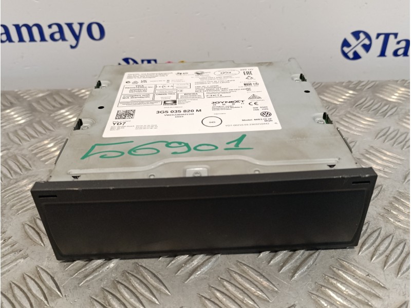 Recambio de sistema navegacion gps para volkswagen polo 1.0 tsi referencia OEM IAM 3G5035820M  