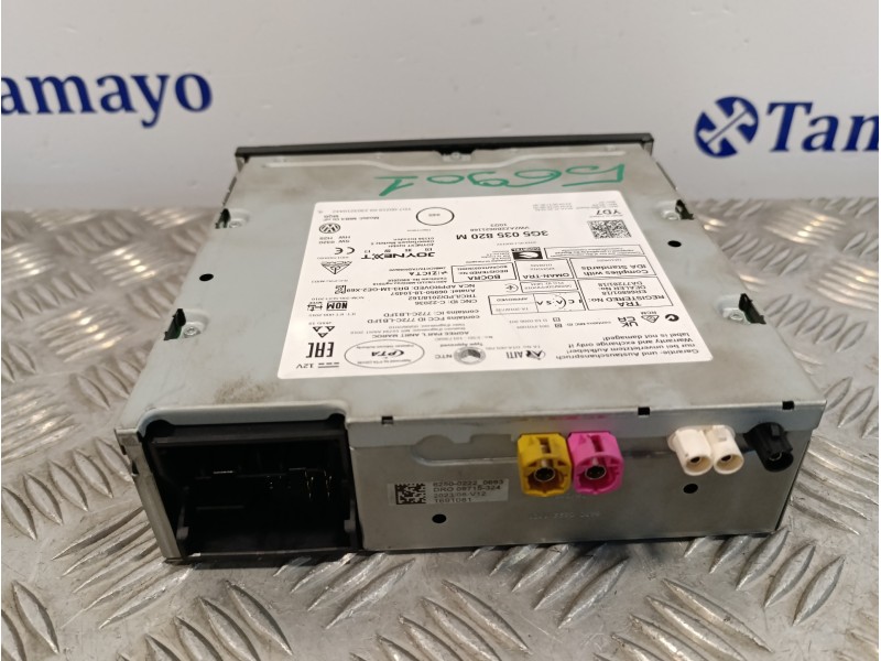 Recambio de sistema navegacion gps para volkswagen polo 1.0 tsi referencia OEM IAM 3G5035820M  