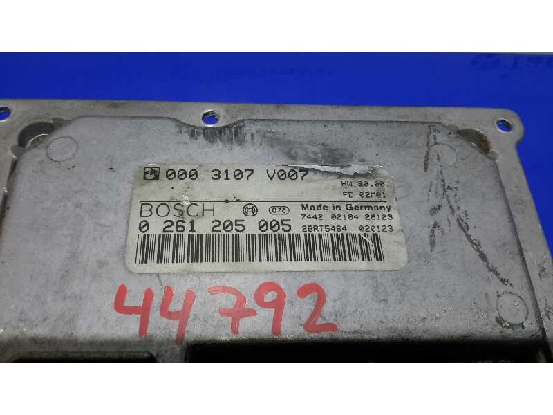 Recambio de centralita motor uce para smart micro compact car 600cc referencia OEM IAM 0261205005 26RT5464 0003107V007