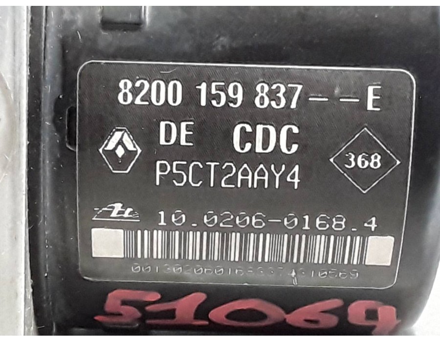 Recambio de abs para renault laguna ii grandtour (kg0) 1.9 dci diesel referencia OEM IAM 8200159837E 10096014333 10020601684