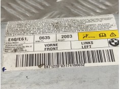 Recambio de airbag lateral delantero izquierdo para bmw serie 5 berlina (e60) 2.0 16v cat referencia OEM IAM 601190501C  6011904 2