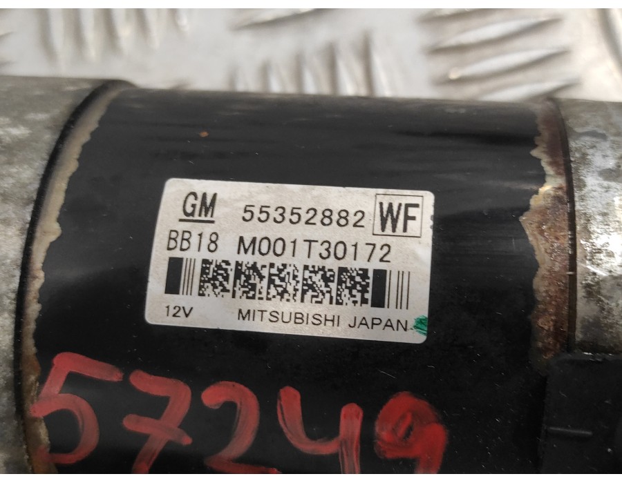 Recambio de motor arranque para opel astra j lim. 2.0 16v cdti referencia OEM IAM 55352882  M001T30172